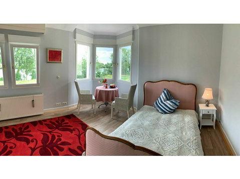 Boardinghaus-Wohnung in Villa in Rüsselsheim mit Klimaanlage - Zu Vermieten
