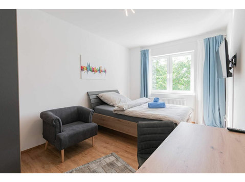 Stilvolles, modernes Apartment in Magdeburg mit Balkon und… - Zu Vermieten