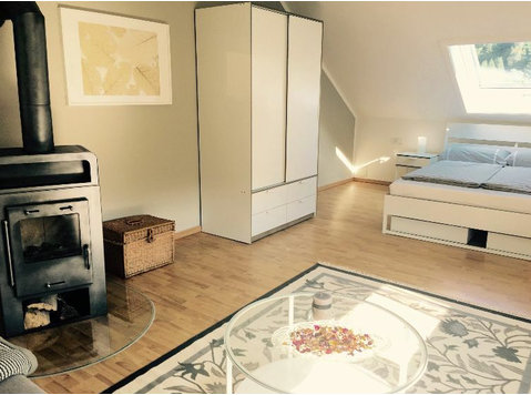 Lovely 3 room apartment with your own fireplace - Te Huur