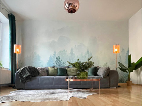MAGIC FOREST Design-Luxus Apartment | 65 Zoll TV |… - برای اجاره