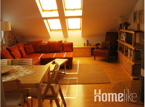 Nice 2-room apartment with fireplace - Apartemen