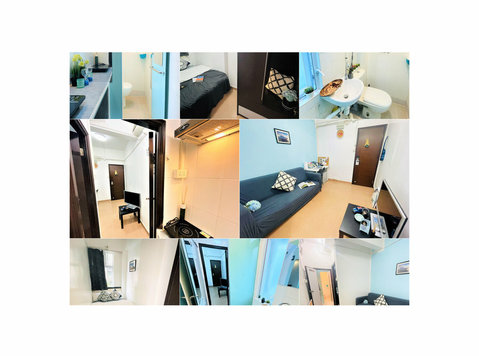 free wifi, Yau Ma Tei,hk Living Rm w/1 Br for rent 11,500up - Serviced apartments