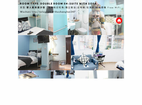 【free wifi/commission】yau Ma Tei, Double rm w/sofa $8900up - Apartamente regim hotelier