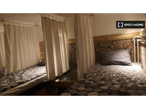Budapeşte'de 6 yataklı yatak odasında kiralık yatak - Kiralık