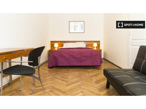 Budapeşte'de 4 yatak odalı dairede kiralık oda - Kiralık