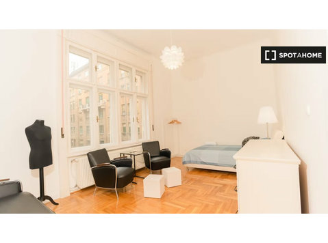 Budapeşte'de 4 yatak odalı dairede kiralık oda - Kiralık