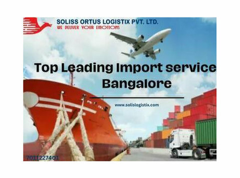 Top Leading Import services in Bangalore - Solis Logistix - Канцеларија / комерцијала