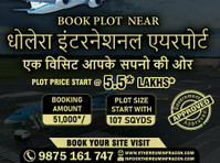 Book Residential Plot Near Dholera Airport Just Only 5.5*lac - Arsa