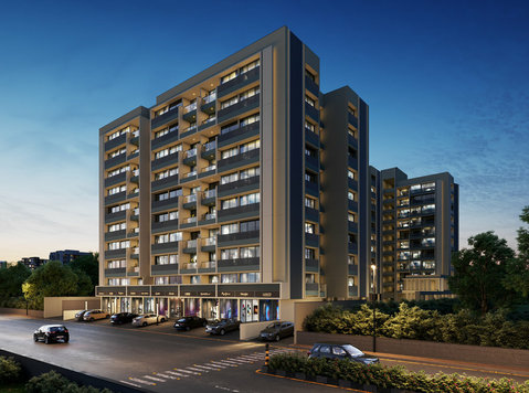 3 Bhk Flats in Tragad - Ahmedabad New Flat Scheme - דירות
