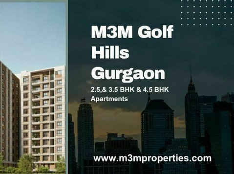 M3m Golf Hills Gurgaon | Live where you love - דירות