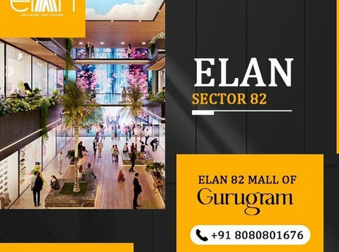 New Launch Elan Sector 82 Commercial Space In Gurgaon - Канцеларии