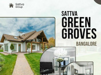 Sattva Green Groves | Residential Plots In Bangalore - Апартаменти