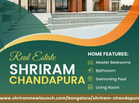Shriram Chandapura | A Paradigm of Modern Living - Apartments