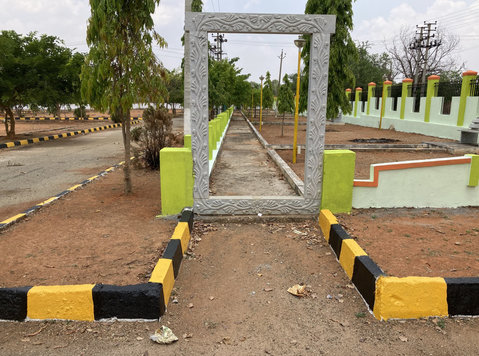 Bagaluru financial city near biaapa approved plots sale (2) - زمین