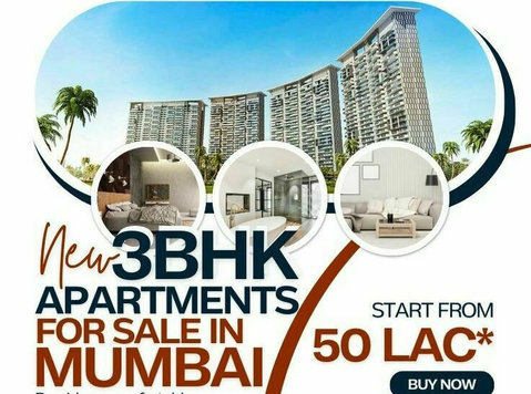3 Bhk Luxury Apartments in Mumbai | 800+ Residential Flats - Leiligheter
