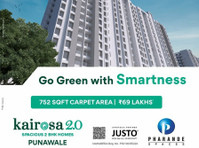 Buy Premium 2 Bhk Flat for Sale in Punawale at Kairosa - اپارٹمنٹ