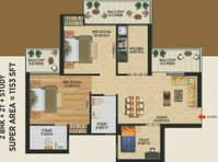 Amazing 2 Bhk Apartments by Apex Splendour in Greater Noida - דירות