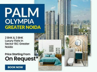 Palm Olympia Sector 16c, Greater Noida | 2 & 3 Bhk Apartment - Căn hộ