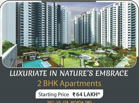 Reasonable price 2 Bhk Apartments by Sikka kaamya Green - Apartmány