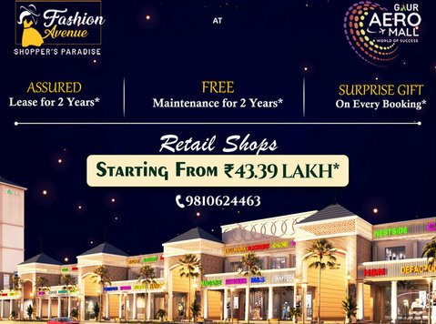 Gaur Aero Mall COMMERCIAL SHOP IN GHAZIABAD - Iroda/üzlet