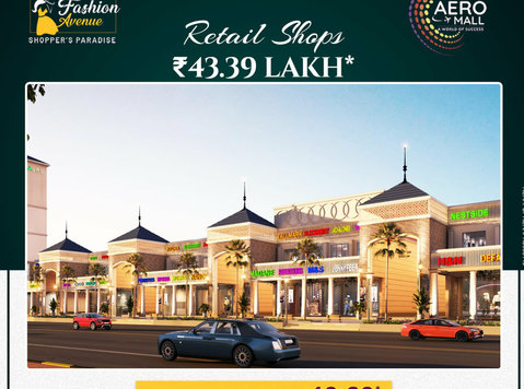 Gaur Aero Mall-retail Shop in Ghaziabad - Uffici / Locali Commerciali
