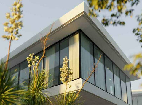 Bali, Pecatu hipster glass new-build villas for sale - Häuser