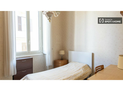 Roma'da 3 yatak odalı ortak dairede kiralık oda - Kiralık