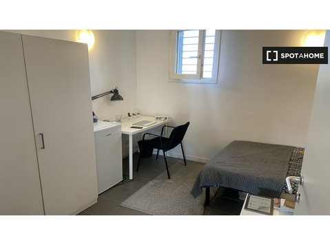 Spacious room for rent in 3-bedroom apartment in Tor Vergata - Disewakan