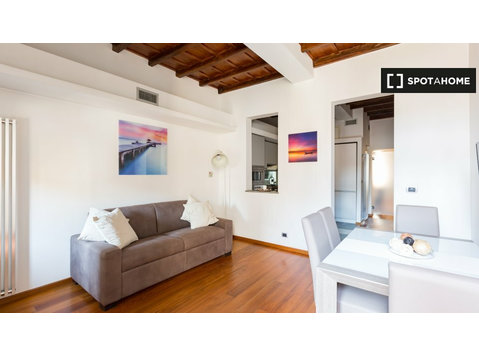 Apartamento com 1 quarto para alugar em Trastevere, Roma - Apartamentos