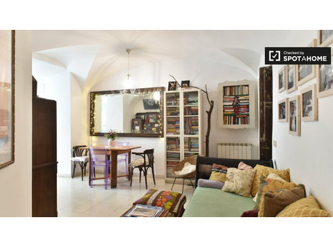 Helle 1-Zimmer-Wohnung zur Miete in Centro Storico, Rom - Wohnungen