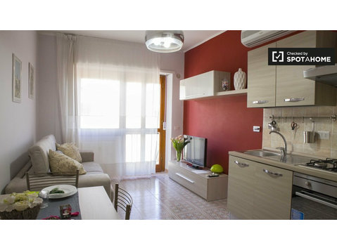 Laurentina, Roma kiralık hoş bir yatak odalı daire - Apartman Daireleri