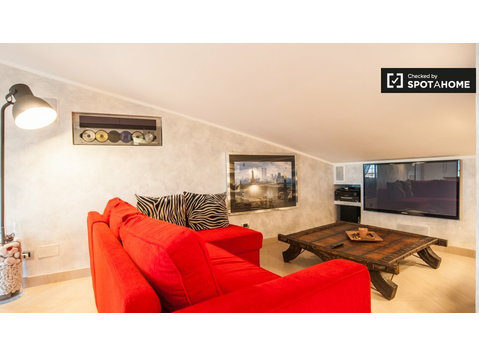Lindo apartamento de 1 quarto para alugar em Magliana, Roma - Apartamentos