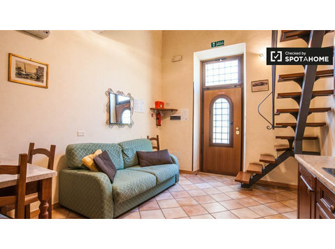 Lovely 1-bedroom loft apartment for rent in Vermicino, Rome - Căn hộ