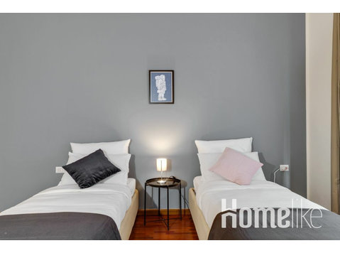 Mehrbettzimmer (2 Betten) in Montenapoleone, Mailand - WGs/Zimmer