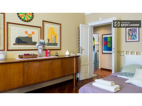 Umeblowany pokój z 2 sypialniami w Zarze w Mediolanie - Do wynajęcia