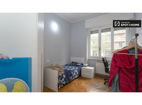Zimmer zu vermieten in 4-Zimmer-Wohnung in Mailand - Zu Vermieten