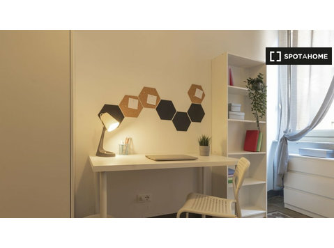 Zimmer zu vermieten in 6-Zimmer-Wohnung in San Donato, Turin - Zu Vermieten