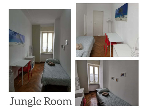 Camera Jungle con affaccio su balcone comune - Apartments