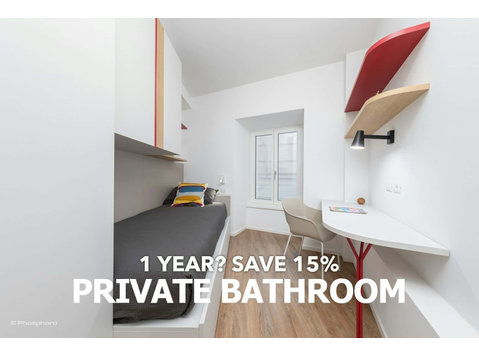 Room for 120 m² with 8 bedrooms - Apartments
