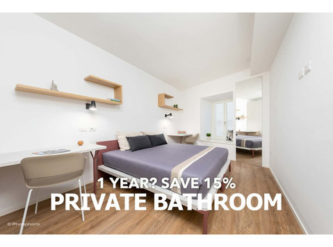 Room for 120 m² with 8 bedrooms - Apartments