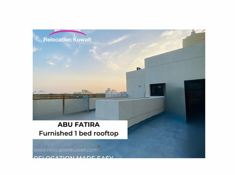 Fully furnished 1-bed rooftop in Abu Fatira, #kuwait. - Collocation