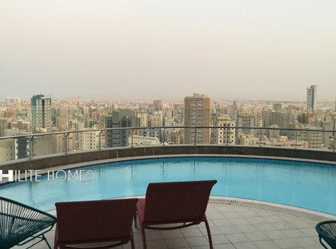 VIP 3 Bedroom flat with balcony and sea view-  HILITE HOMES - דירות