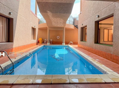 Three bedroom semi furnished apartment with balcony in salwa - Apartments