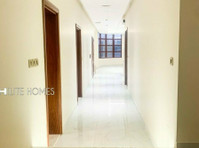 Three bedroom semi furnished apartment with balcony in salwa - اپارٹمنٹ