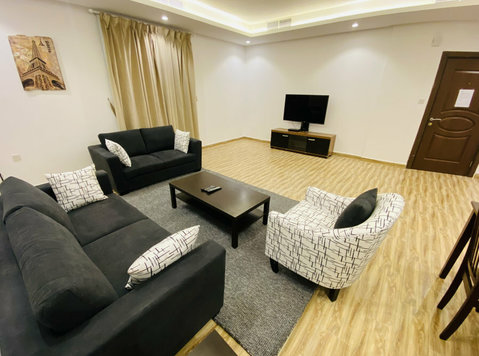 Eqailla- fully furnished 3 bedrooms villa apt w/ gym - اپارٹمنٹ