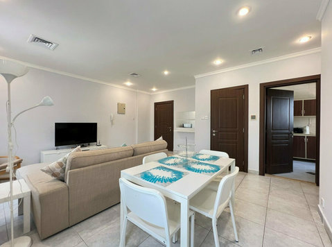 Fintas - big 1 bedrooms furnished apartment w/gym - آپارتمان ها