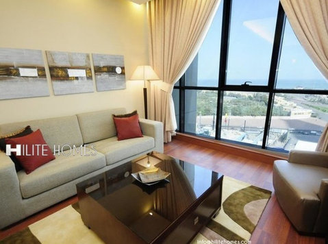 Fully furnished and serviced 1 & 2 bedroom flat Kd 550- 650 - شقق