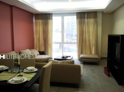 Fully furnished modern 3 bedroom flat for rent in Salmiya - 公寓