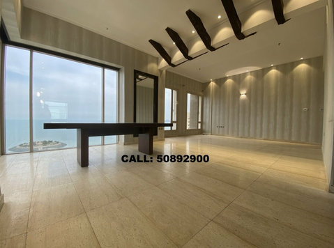 Seaview Big One Floor 3 Beds w/ Pool in Shaab Al Bahri - Apartman Daireleri