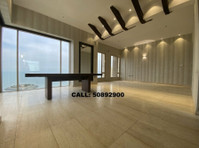 Seaview Big One Floor 3 Beds w/ Pool in Shaab Al Bahri - Apartmány